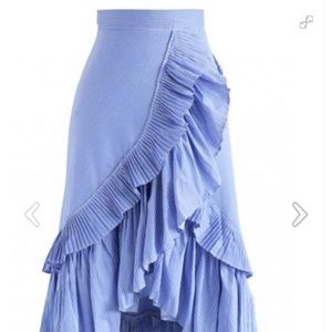 Ruffle tiered skirt